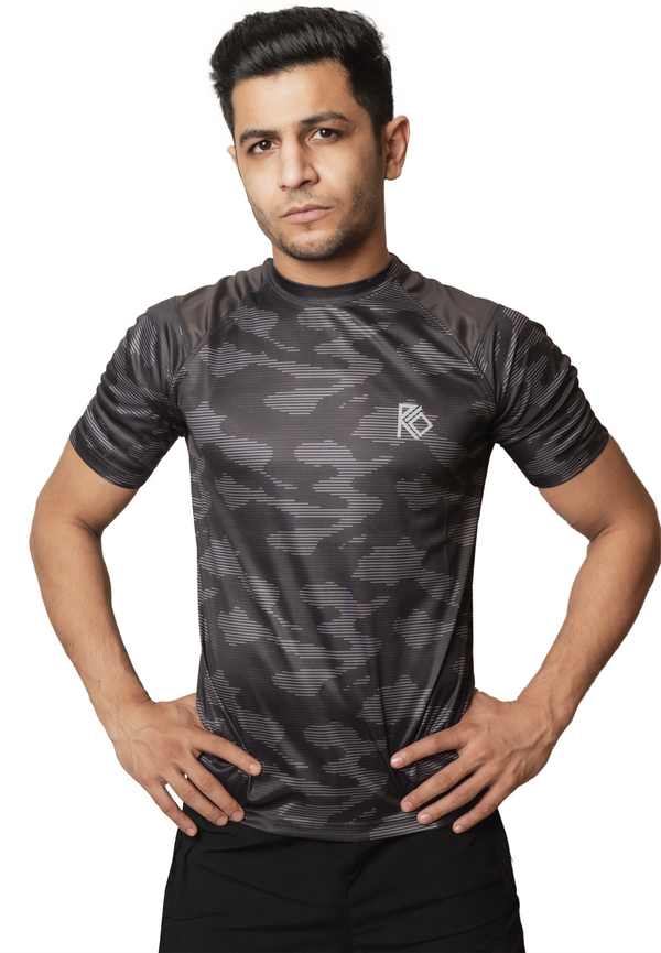 RKO Camouflage Body Fit T Shirt